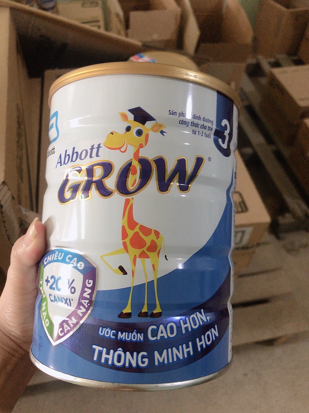 Sữa Abbott Grow 3 900g