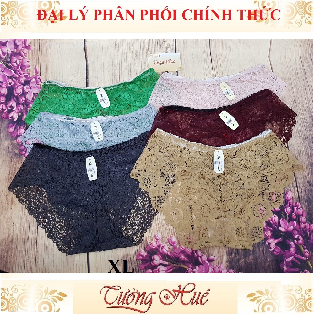 Quần lót nữ ren, màu ngẫu nhiên size XL.