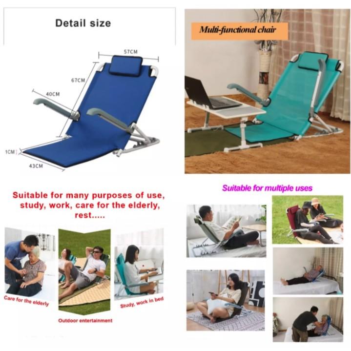 GHẾ THƯ GIÃN NGỒI BỆT TAY VỊN ĐIỀU CHỈNH 5 GÓC NGHIÊNG RELAX TIME có đệm lót (Nâu) ️ FREESHIP ️