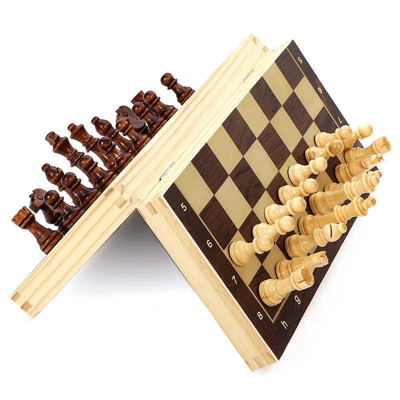 Bộ cờ vua gỗ nam châm cao cấp - chính hãng DoDoDios - Bộ cờ vua cao cấp