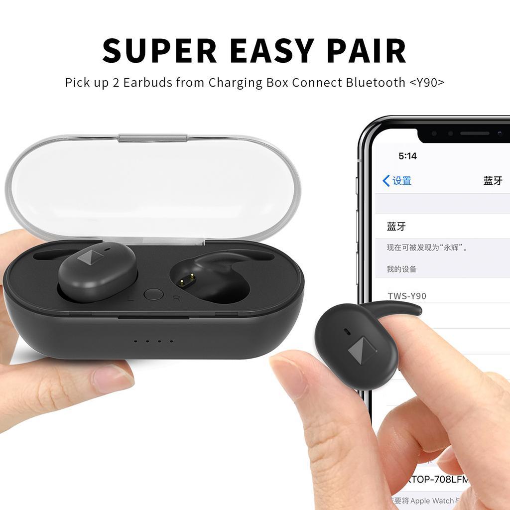 Bluetooth 5.0 Wireless Earphones Headphone  Mini Stereo Headset