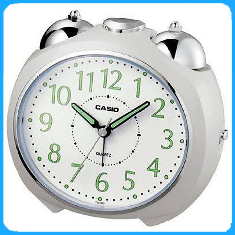 Đồng Hồ Để Bàn Casio TQ-369-7DF Có Đèn - Chuông Báo Thức - Kích Thước