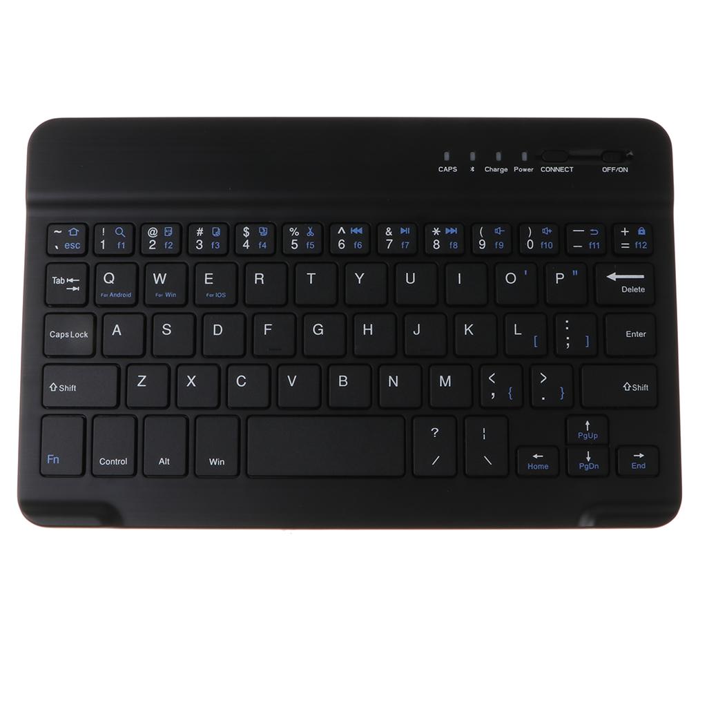 Ultra Slim Wireless Rechargable Keyboard For iOS/Android and Windows PC/Laptop/Notebook/MacBook/Samsung Galaxy Tablet/iPhone/for iPad