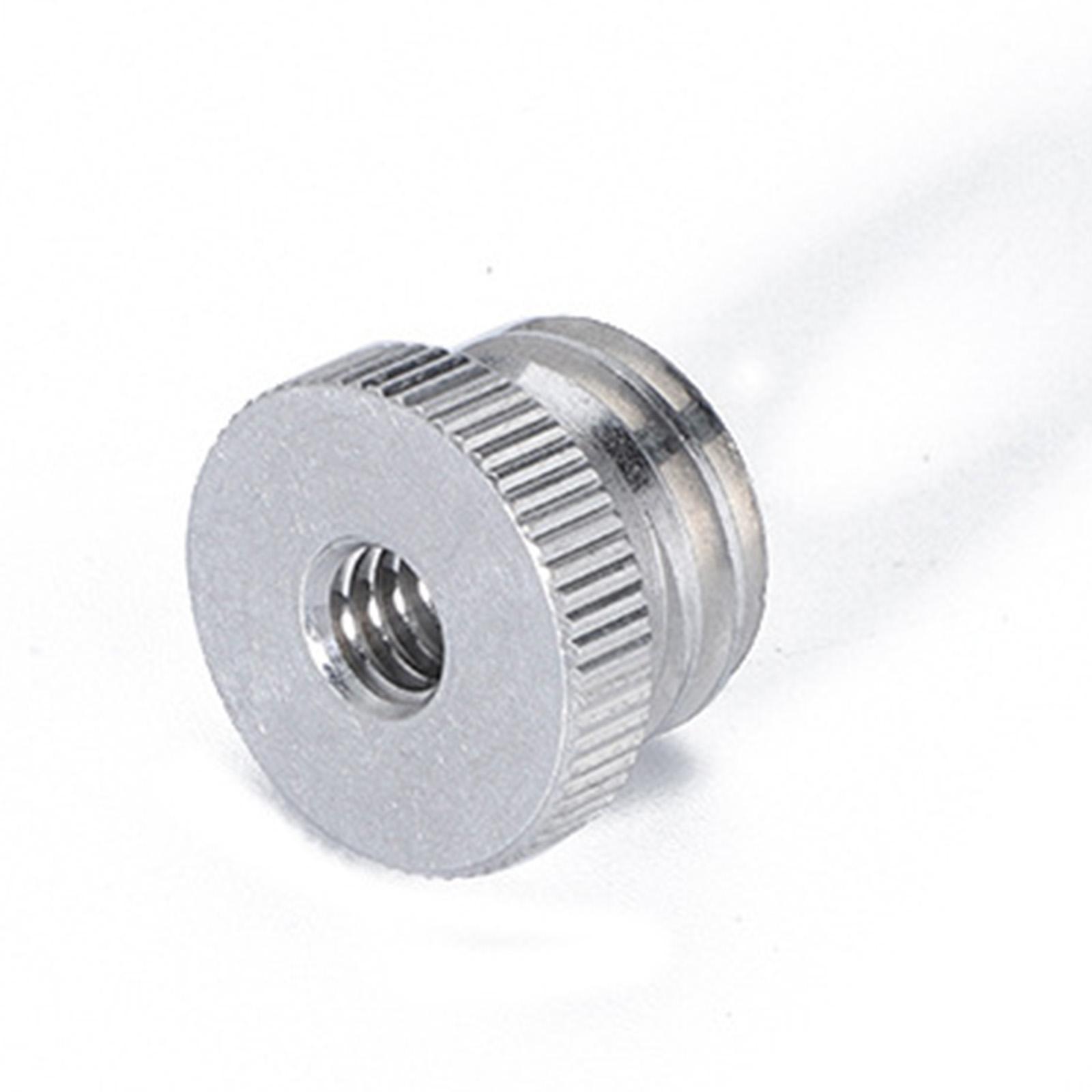 2x 5/8 inch to 1/4 inch Microphone Screw Parts for Camera Tripod Microphone