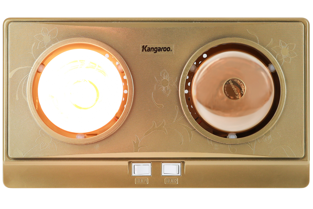 Đèn Sưởi Phòng Tắm Kangaroo KG247N - 2 Bóng - Hàng chính hãng
