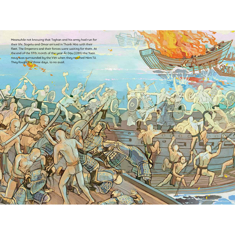A History Of Vn In Pictures: The Second Victory Against The Mongols (In Colour)