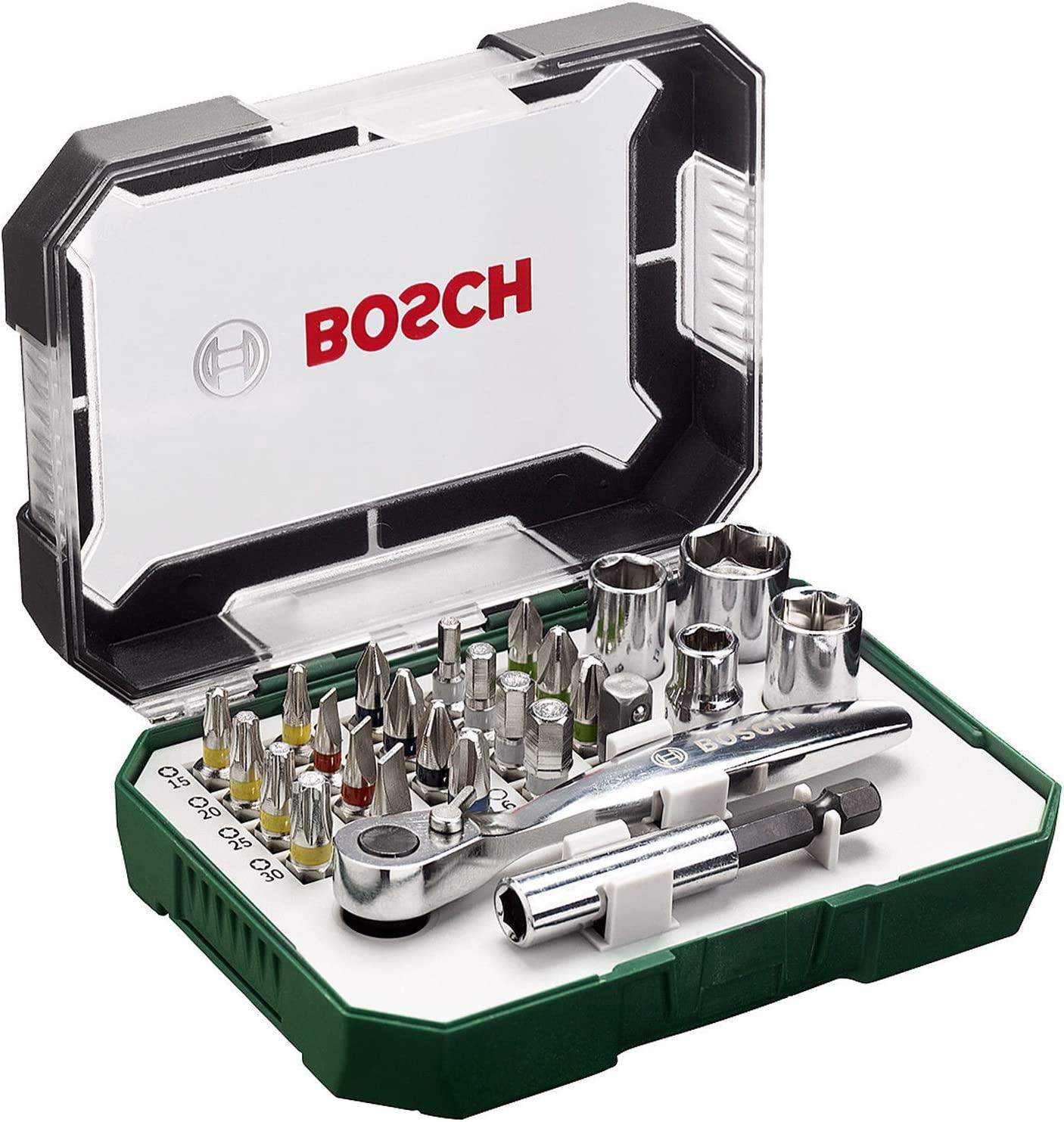 BỘ VẶN VÍT 26 MÓN BOSCH 2607017322 - HÀNG CHÍNH HÃNG