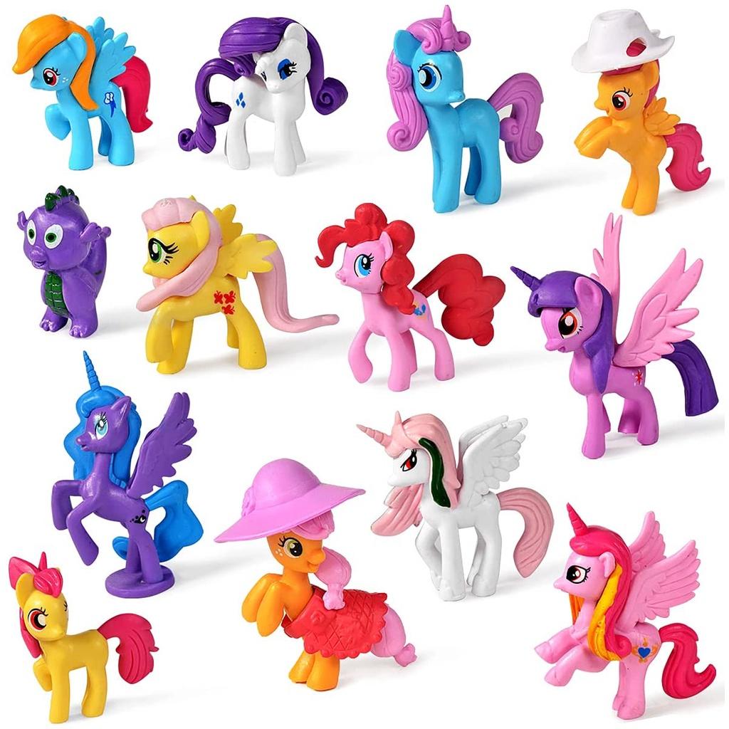 Set 12 ngựa Pony loại lớn 7cm