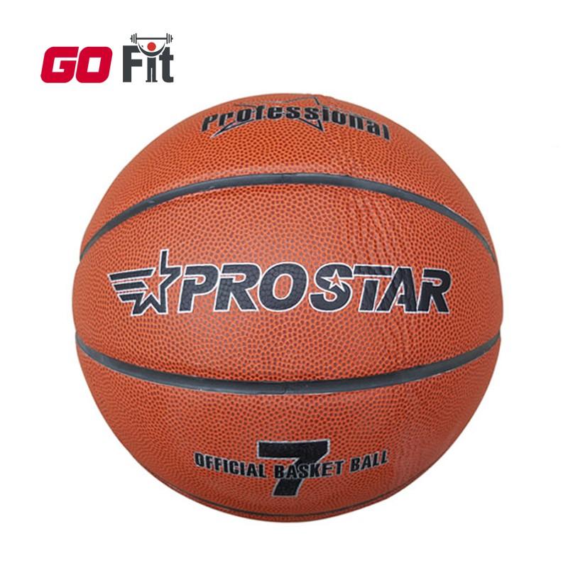 Bóng rổ Prostar số 7, quả bóng rổ da chính hãng Go Fit