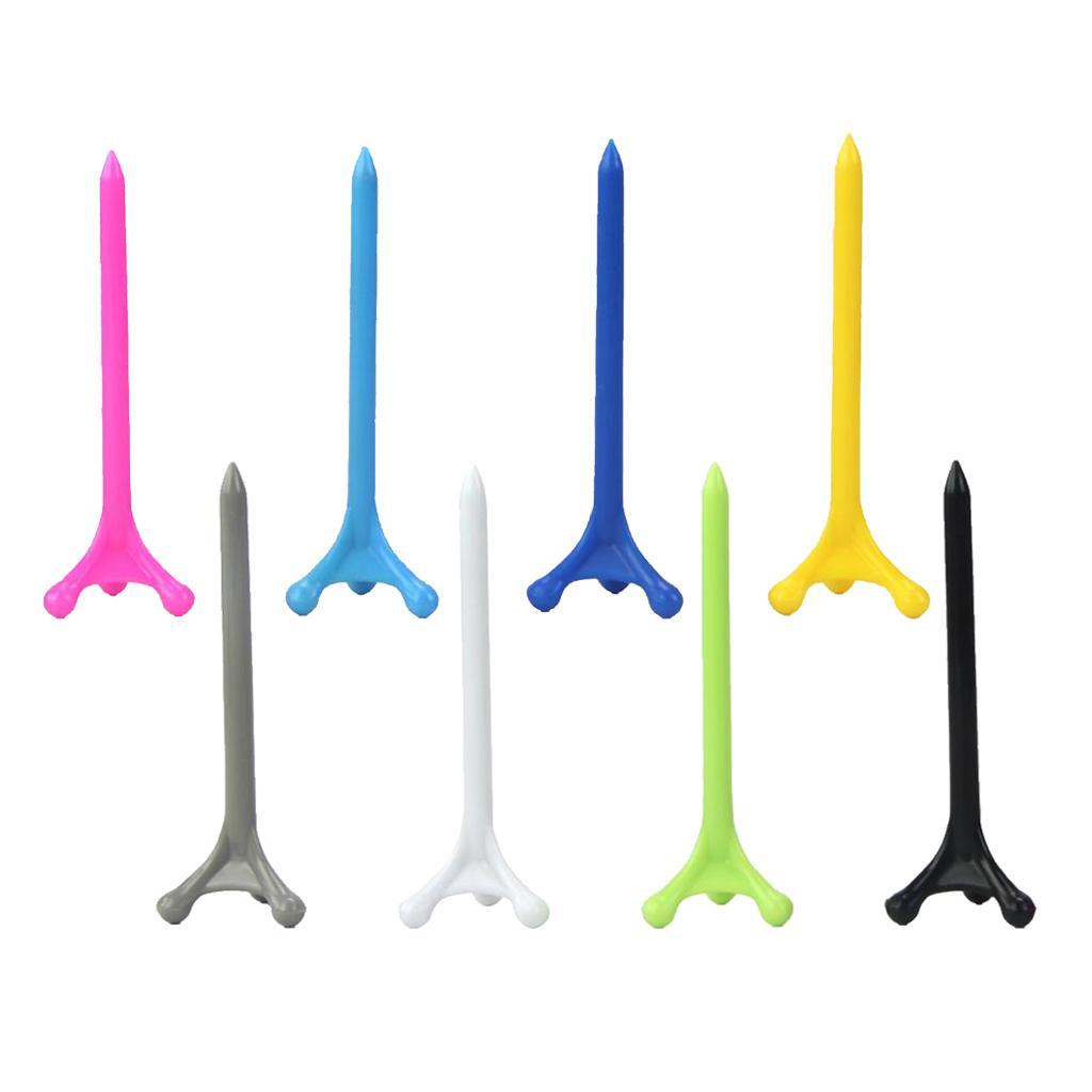 8 Pieces ABS Golf Tees 80mm Tees 3 1/4 Inch Golfer Tee Replacement