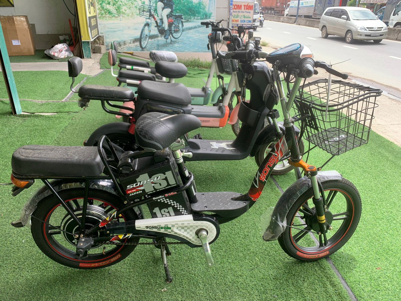 XE ĐẠP ĐIỆN SONSU 18INCH