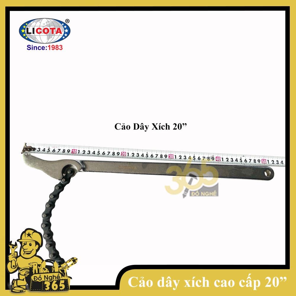 Mỏ lết (cảo dây xích) cao cấp 20” LICOTA