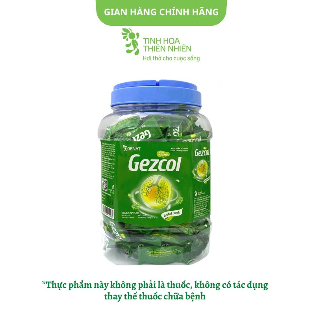 Kẹo thảo mộc Gezcol (Hủ 300 viên) - Genat