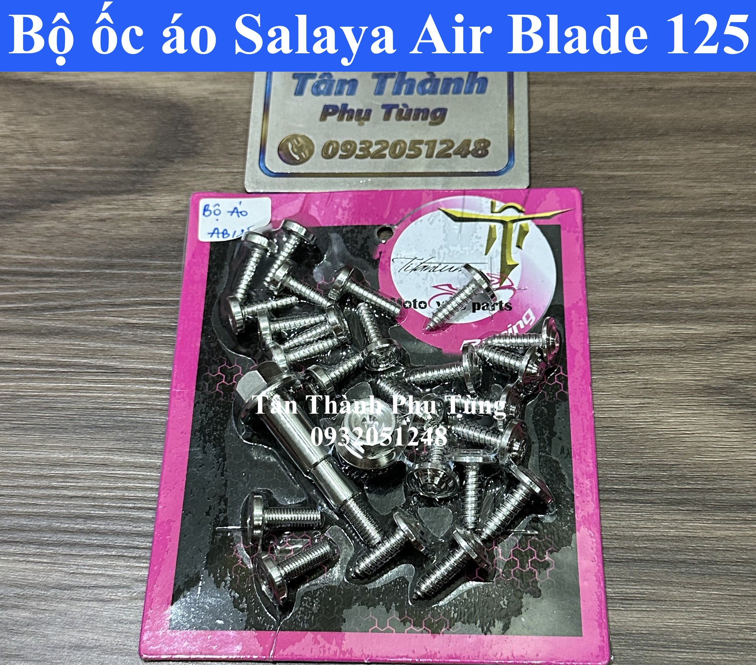 Bộ ốc áo Salaya dành cho Air Blade 2016-2022