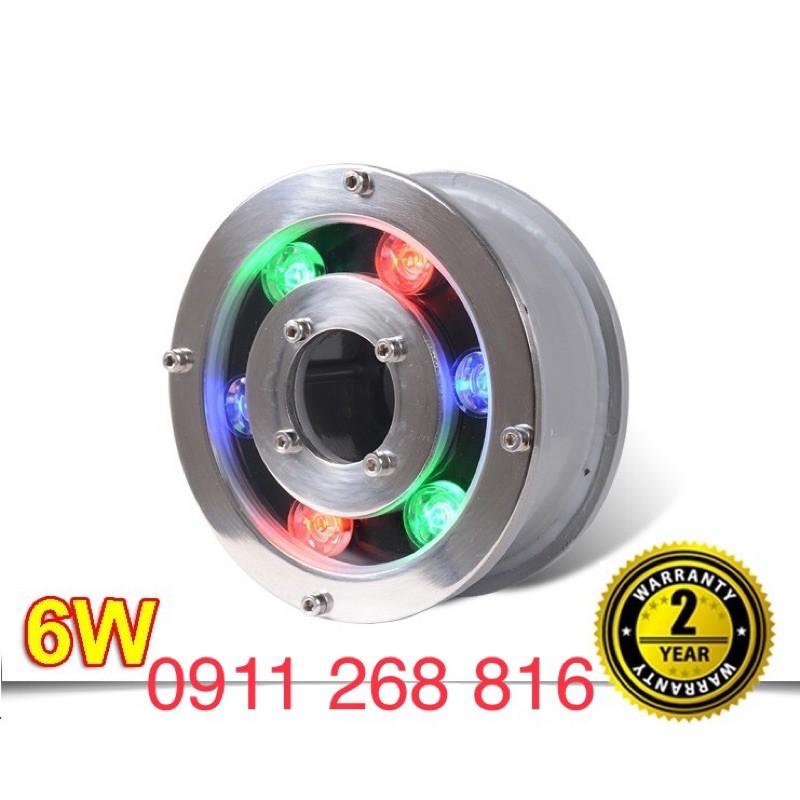 Đèn LED âm nước dạng bánh xe 6W