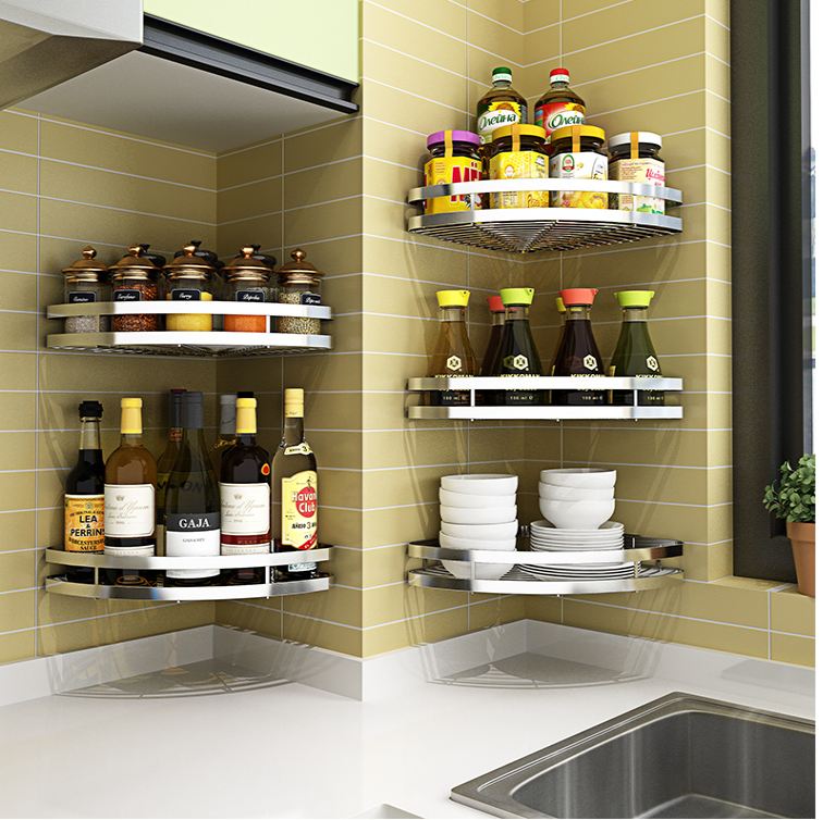 Kệ Góc Bếp Inox