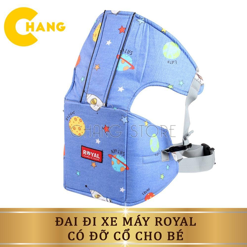 Đai Xe Máy Có Đỡ Cổ Royal