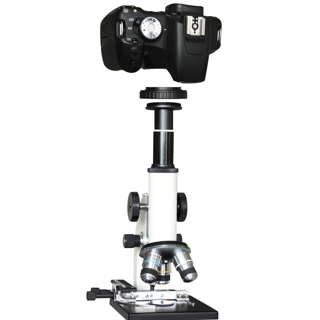 0.91" Microscope Mount Adapter with T Ring for Olympus Panasonic OM Camera