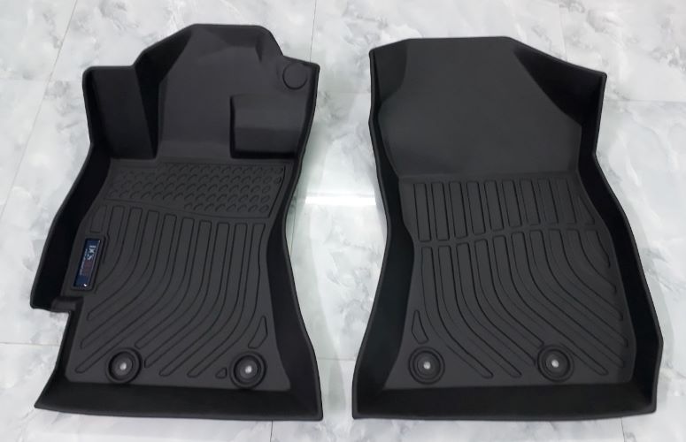 Thảm lót sàn cho xe Subaru Outback 2015 - 2019 thương hiệu DCSMat, chất liệu TPE cao cấp