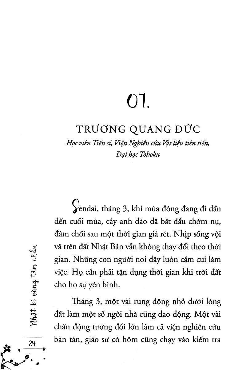 Sách Nhật Ký Vùng Tâm Chấn (Tái Bản 2018)