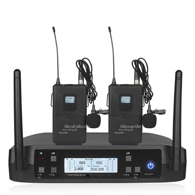 Ưu đãi đặc biệt GLXD một cho hai micrô không dây gia đình Phân khúc chữ U FM micrô vòng động trường giảng ngoài trời micrô bài hát K