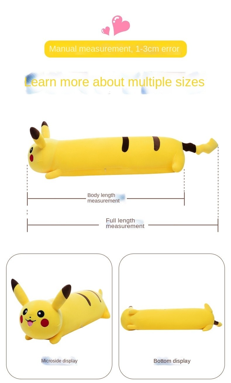 Gấu Bông vàng nằm dễ thương size 40cm mềm mịn, an toàn