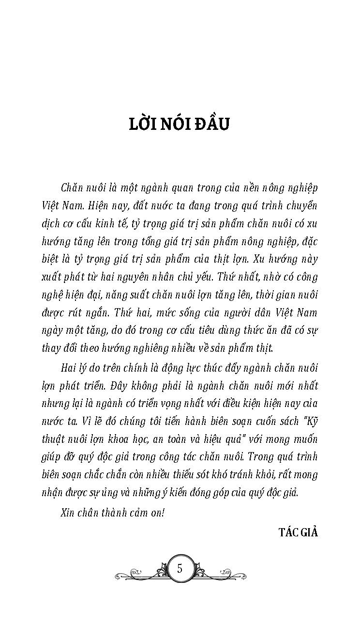 Kỹ Thuật Nuôi Lợn Khoa Học, An Toàn Và Hiệu Quả (Tái bản 2026)