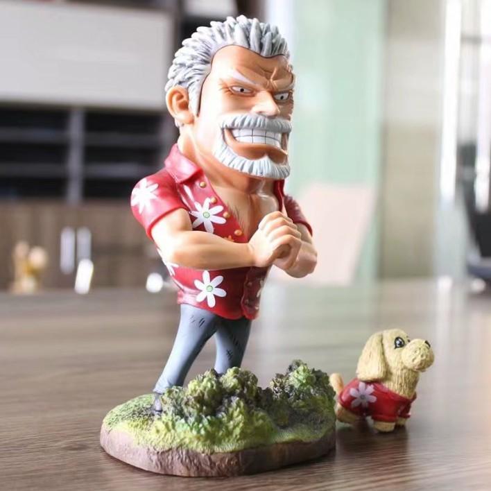 Mô hình one Piece ông nội Luffy garp bá đạo cực nét nặng đầm tay