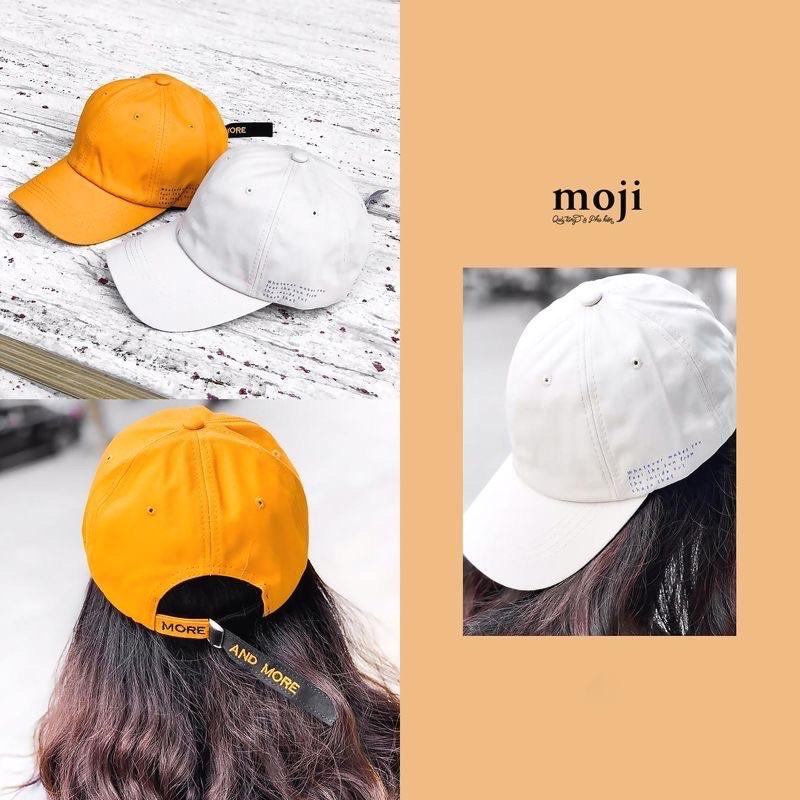 Mũ lưỡi trai nam nữ đẹp thêu chữ ,phớt Nón kết phong cách Ulzzang form unisex MORE