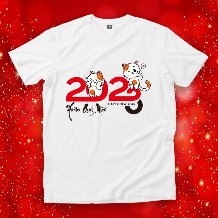 ÁO THUN TẾT IN HÌNH 2023
