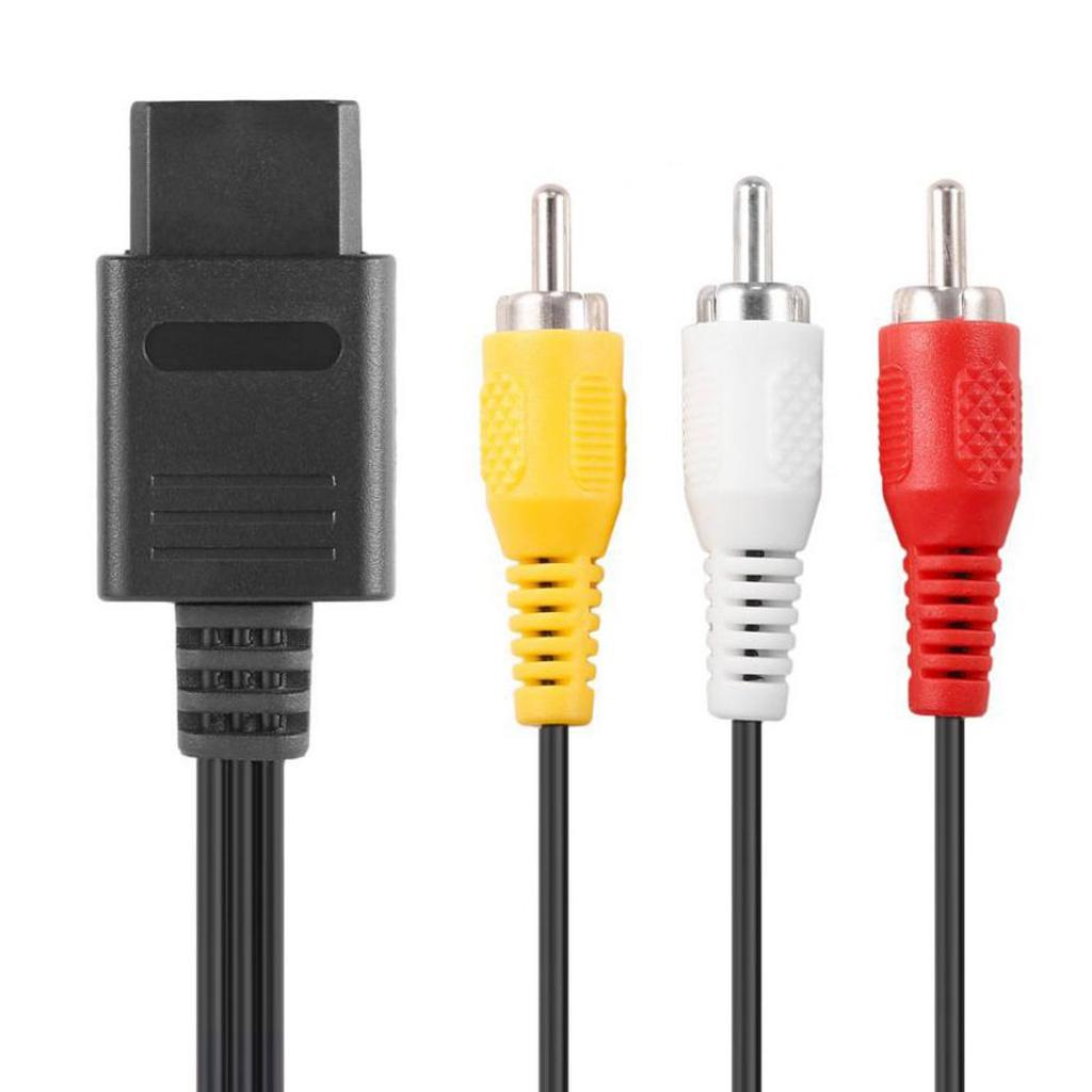 AV Audio Video Cable 1.8 M 6 Feet for 64 N64 Game Cube