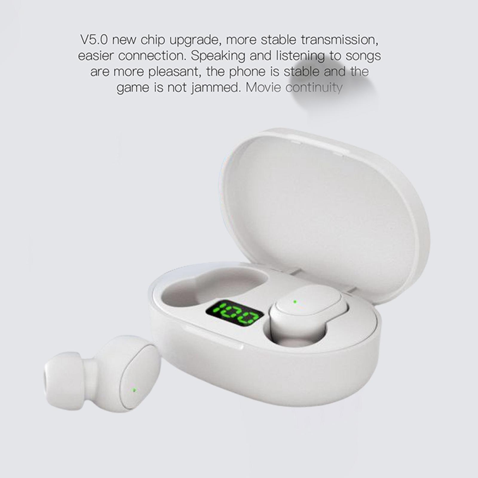 Wireless Earbuds, with Microphone Earphone Bluetooth Headphones for Working Sports