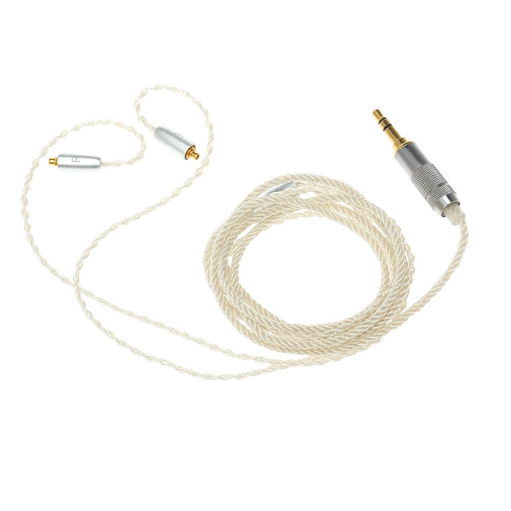 Dây tai nghe có dây dài 115-125cm 3,5mm Đầu cắm MMCX cho Shure SE846