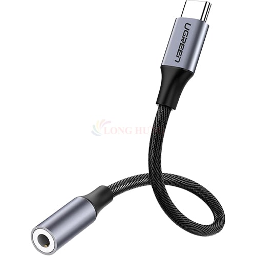 Cổng chuyển đổi Ugreen USB-C to 3.5mm Headset Adapter AV142 30632 - Hàng chính hãng