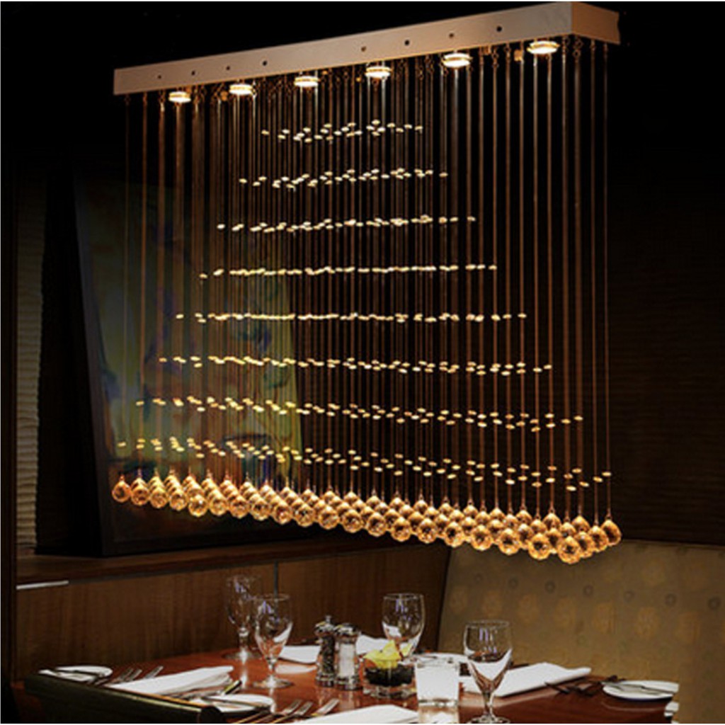 Đèn led pha lê thả trần Luxury Honourable cm