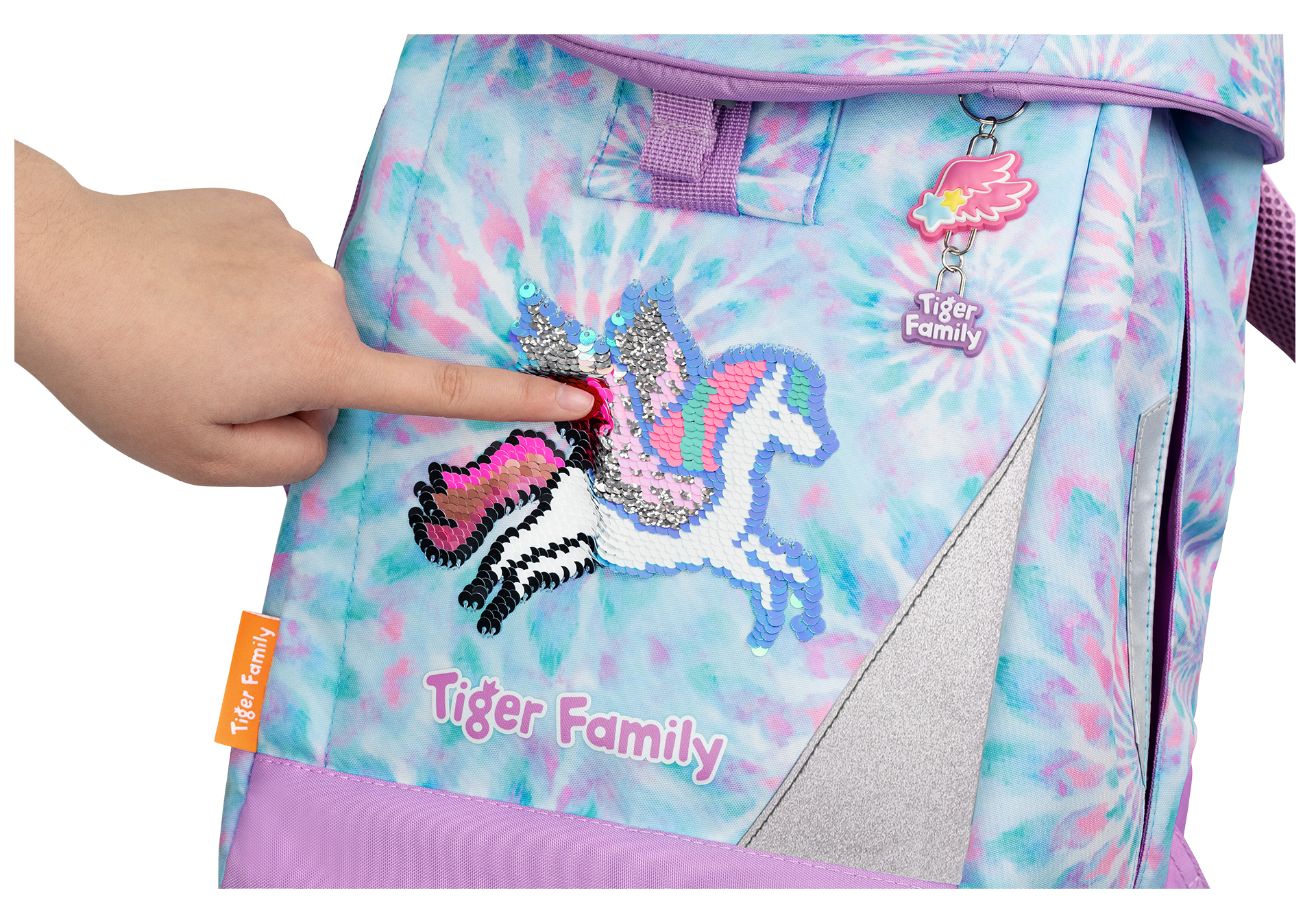 Ba Lô Chống Gù Eggie Schoolbag - Dream On - Sequins - Tiger Family TGEG-013A