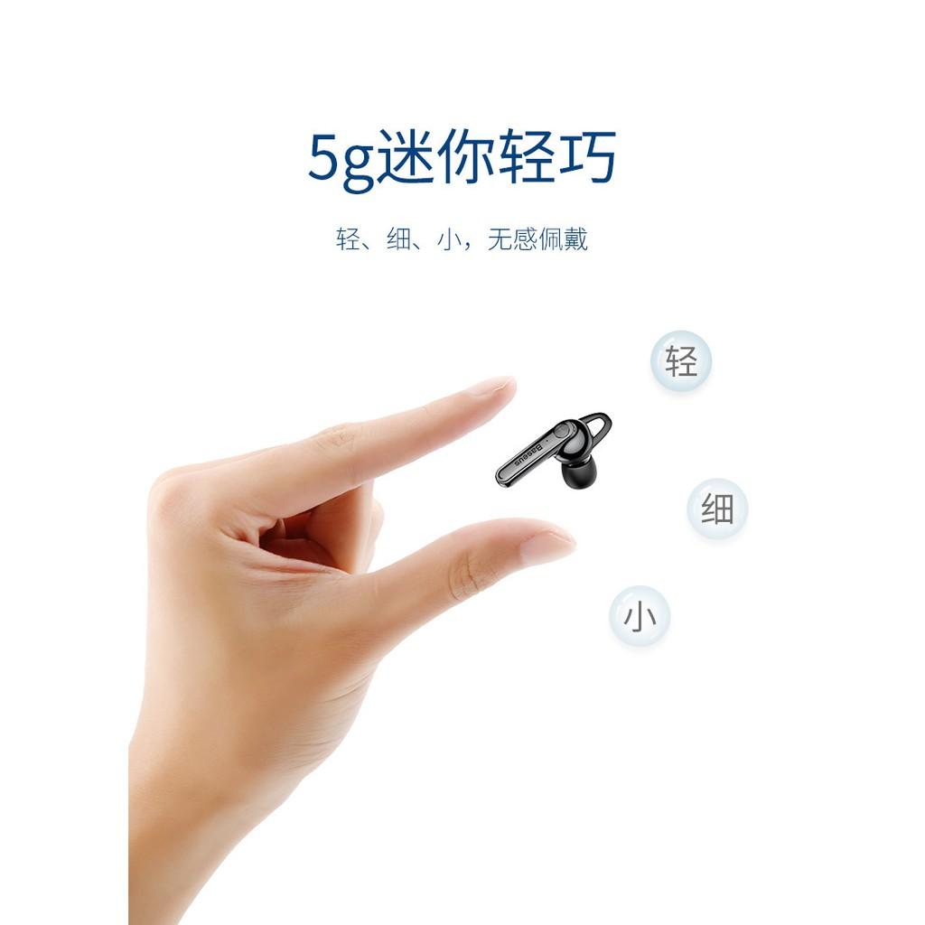 Tai nghe mini Magnetic Bluetooth kèm đế sạc từ USB hãng Baseus - Hàng Chính Hãng