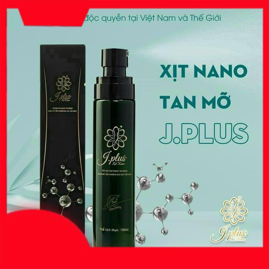 Xịt nano tan mỡ J.Plus chính hãng