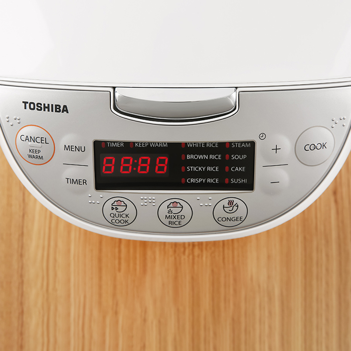 Nồi Cơm Điện Tử Toshiba RC-18DH2PV - Hàng chính hãng