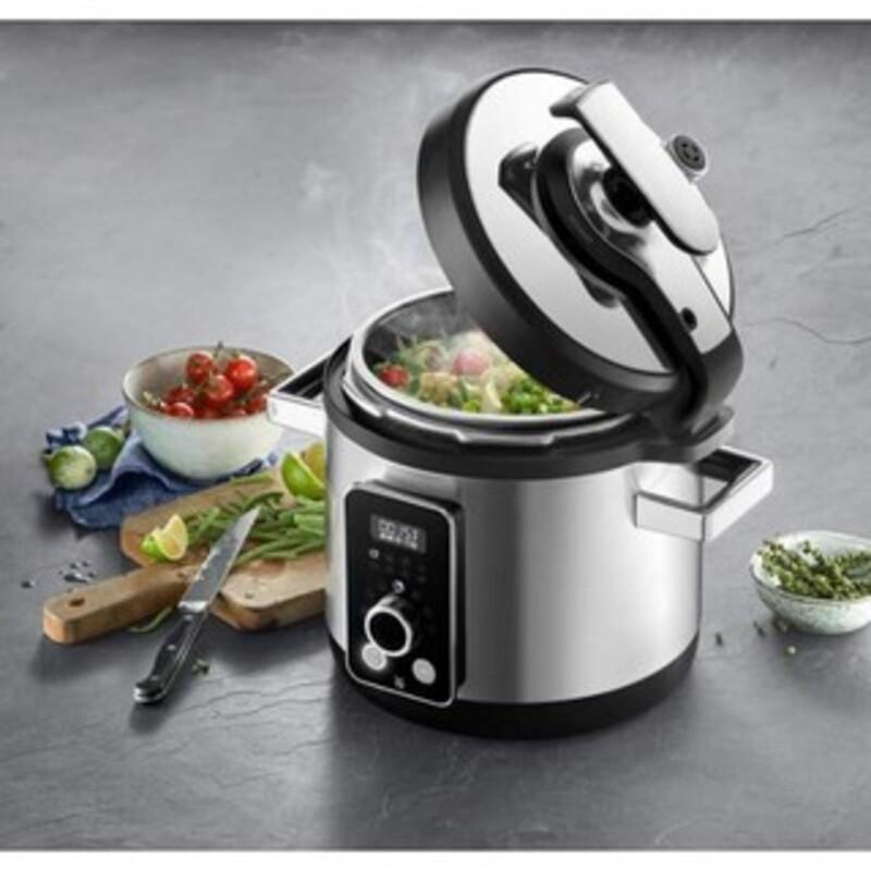 Nồi Áp Suất Đa Năng Instant Pot Duo Evo Plus 10in1, 5.7l, 10 Chức Năng Nấu, Khóa An Toàn,  Màn Hình LCD,  Nhập Đức