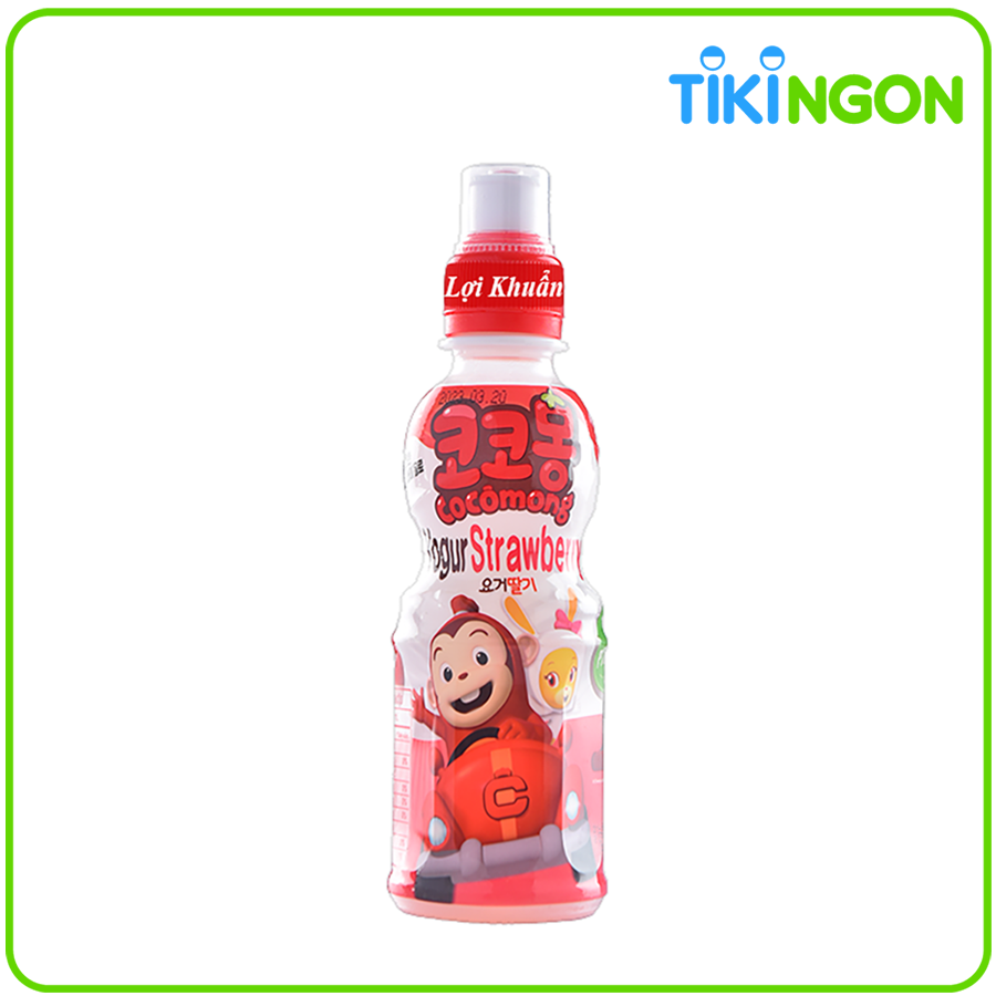 Nước lợi khuẩn cocomong Dâu 200ml