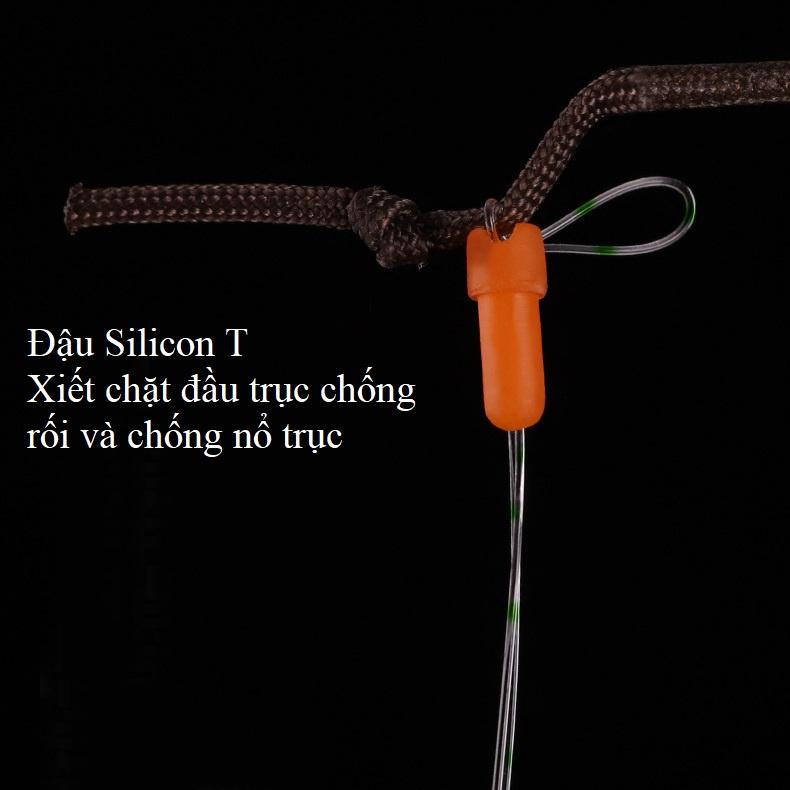 Trục Câu Đài Buộc Sẵn Nylon Nhật Bản K8 Cước Câu Cá Tàng Hình Chuyên Câu Đài Cao Cấp DC25