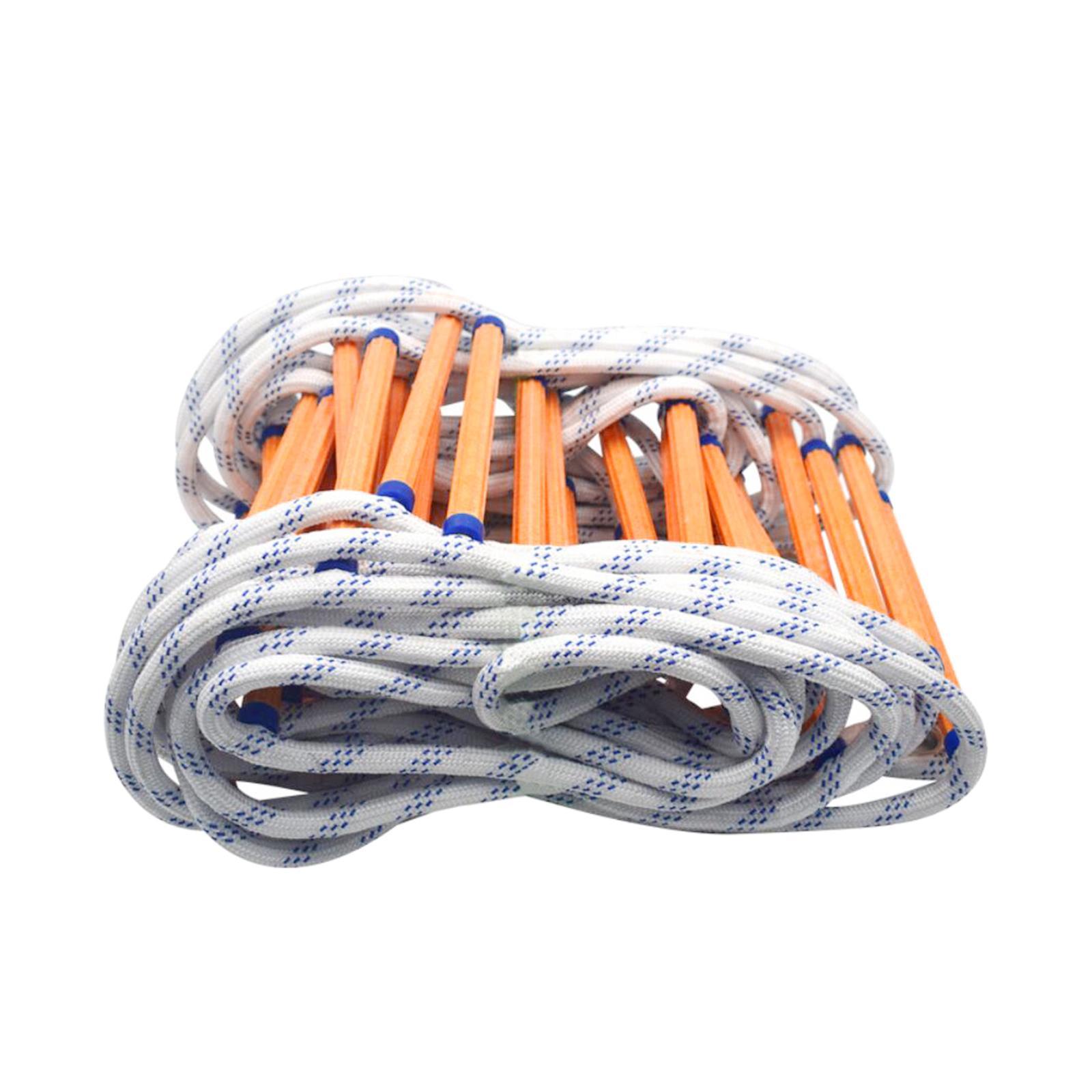 Fire Escape Ladder Soft Rope Kids Adults for Work Residential Building