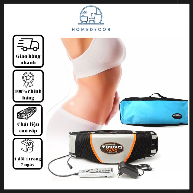 Đai massaage rung nóng Vibro Shape, máy rung mỡ bụng