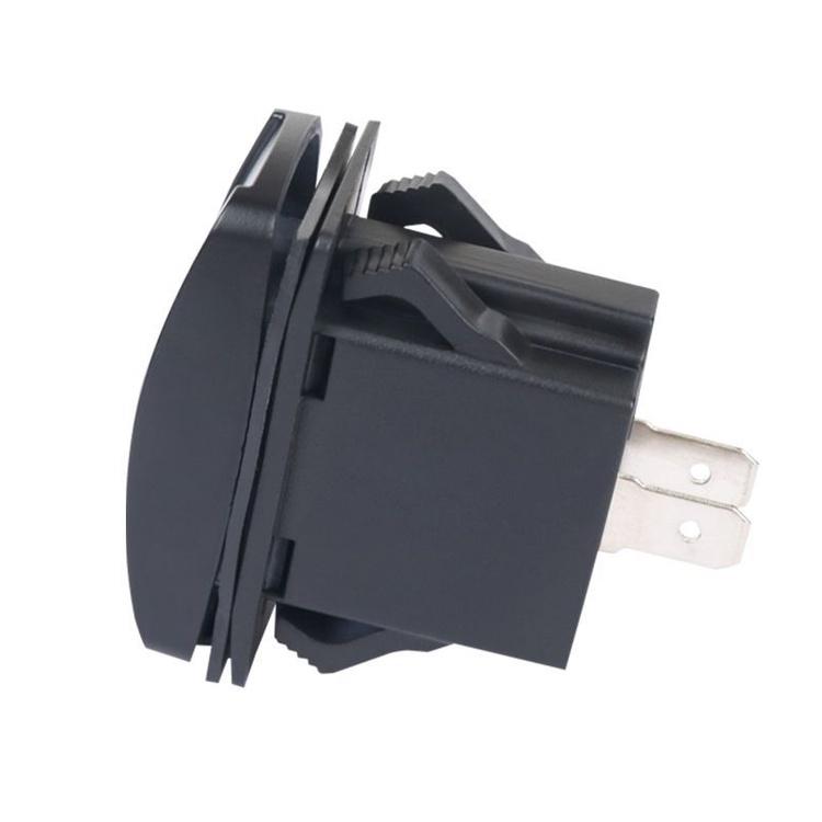 Tẩu Sạc Nhanh Qc3.0 Hai Cổng USB QC 12-24V Tích Hợp Đèn LED 5V Cho Xe Hơi