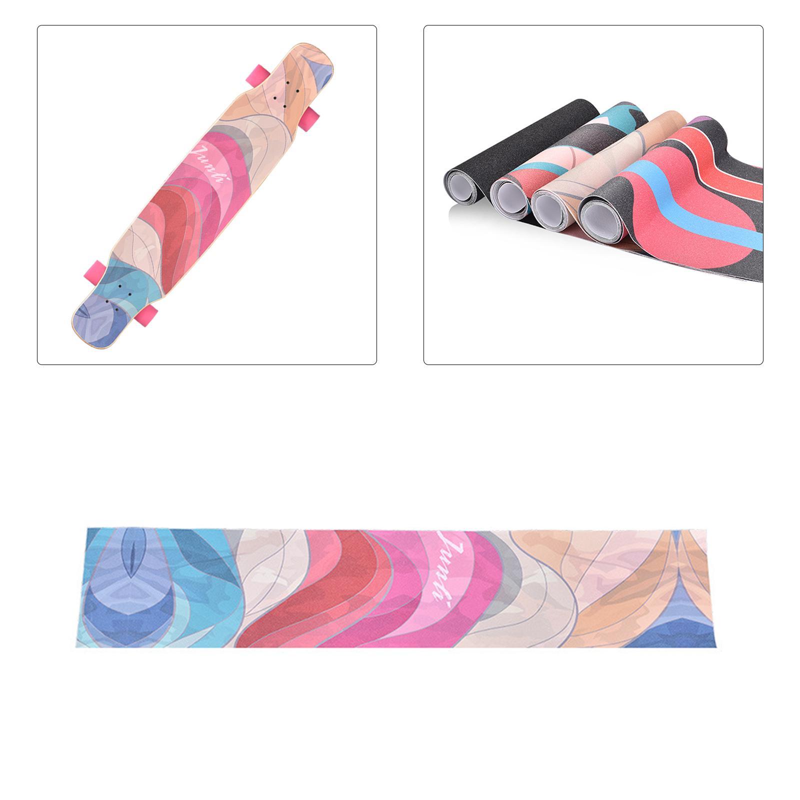 Skateboard Sandpaper, Scooter Grip Tape Longboard Griptape for Skate Board Deck Dancing Board