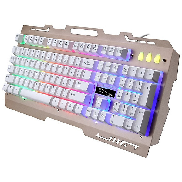 ComBo Bàn Phím Giả Cơ G700 + Chuột Chuyên Game R8 1602-Led 7 Màu+Tặng Kèm Lót Chuột