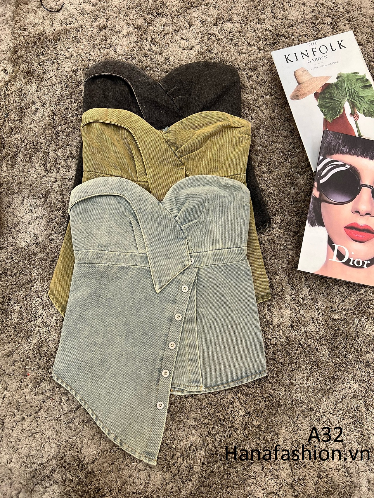 Áo thun Jeans co giãn Hàn Quốc-A32