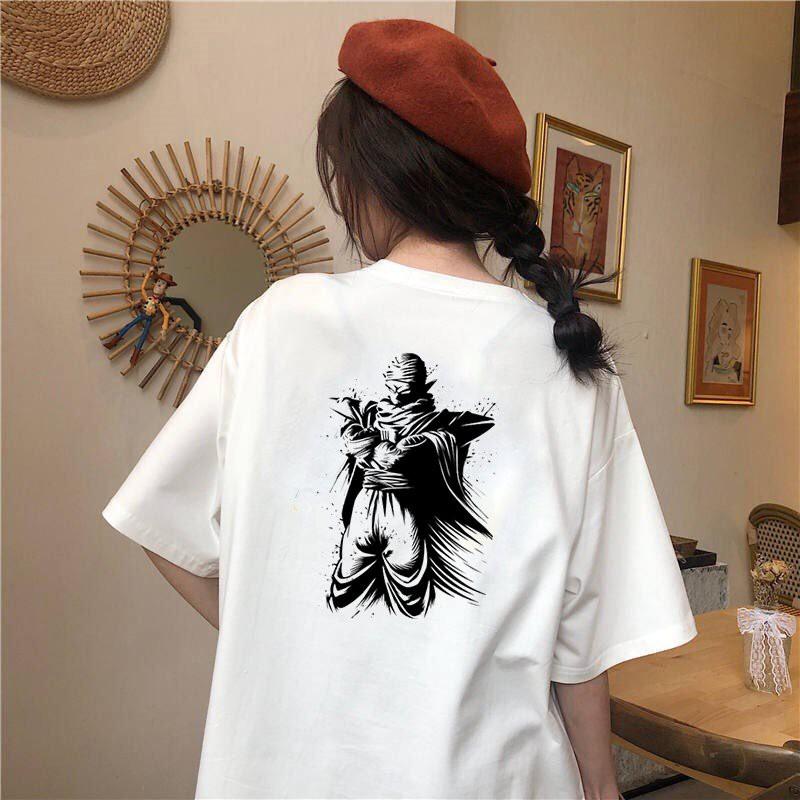 Áo thun tay lỡ nữ form rộng nhân vật hoạt hình goku form rộng vải dày mịn 2020T1810
