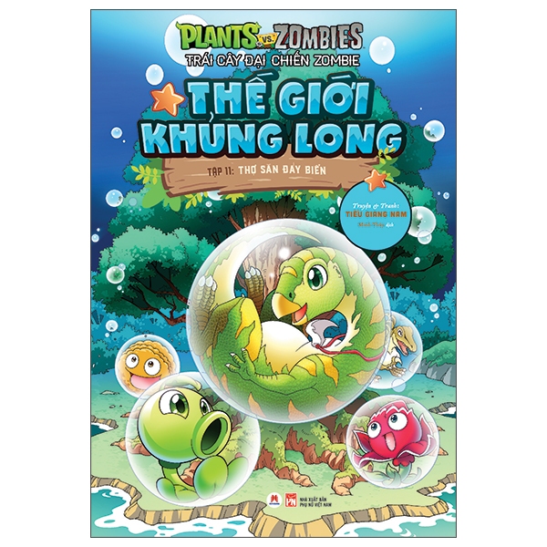 Sách Trái Cây Đại Chiến Zombie - Thế Giới Khủng Long - Tập 11: Thợ Săn Đáy Biển